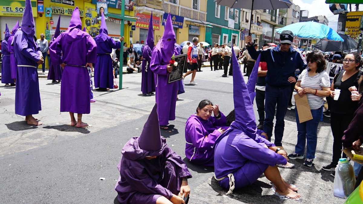 La procesión de Jesús del Gran Poder en Quito es una de las más importantes de Latinoamérica