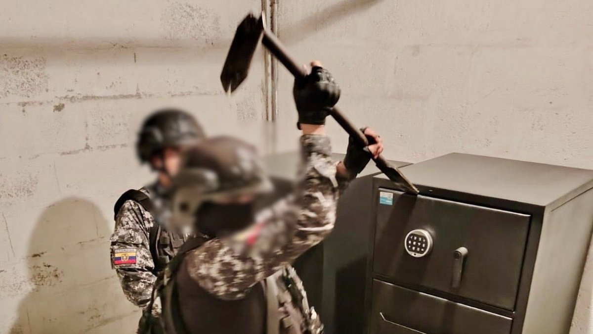 Esta fue una de las imágenes que difundió la Fiscalía en su cuenta de X.