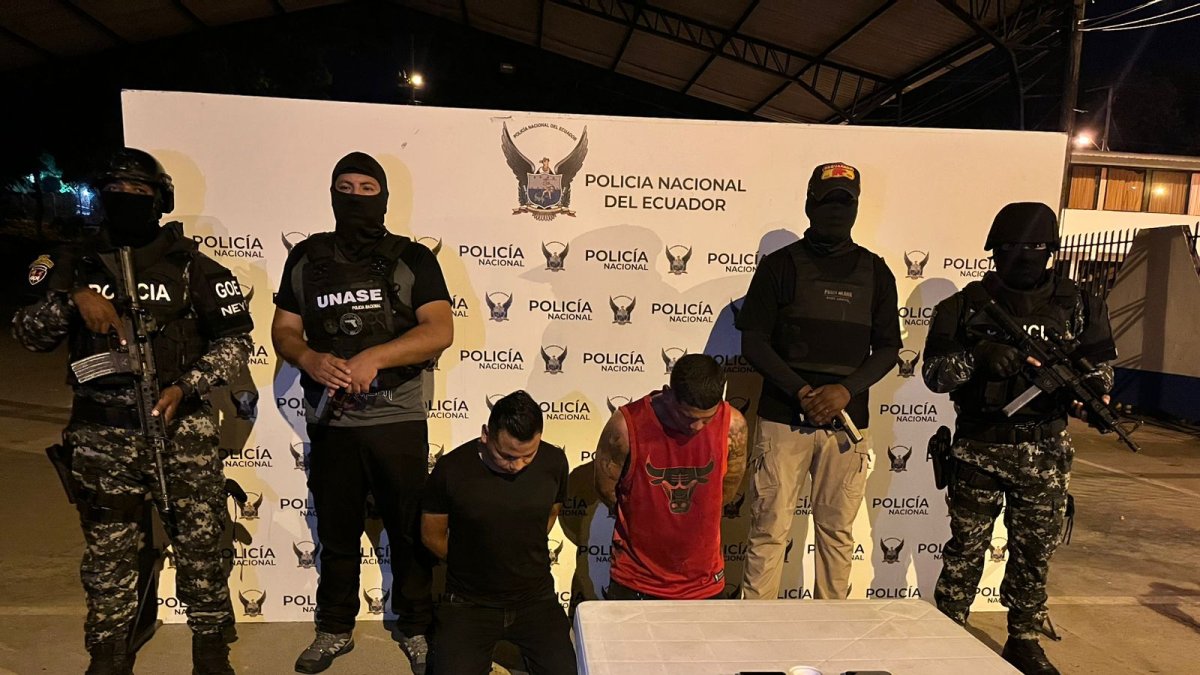 Los dos detenidos fueron puestos a órdenes de las autoridades judiciales.