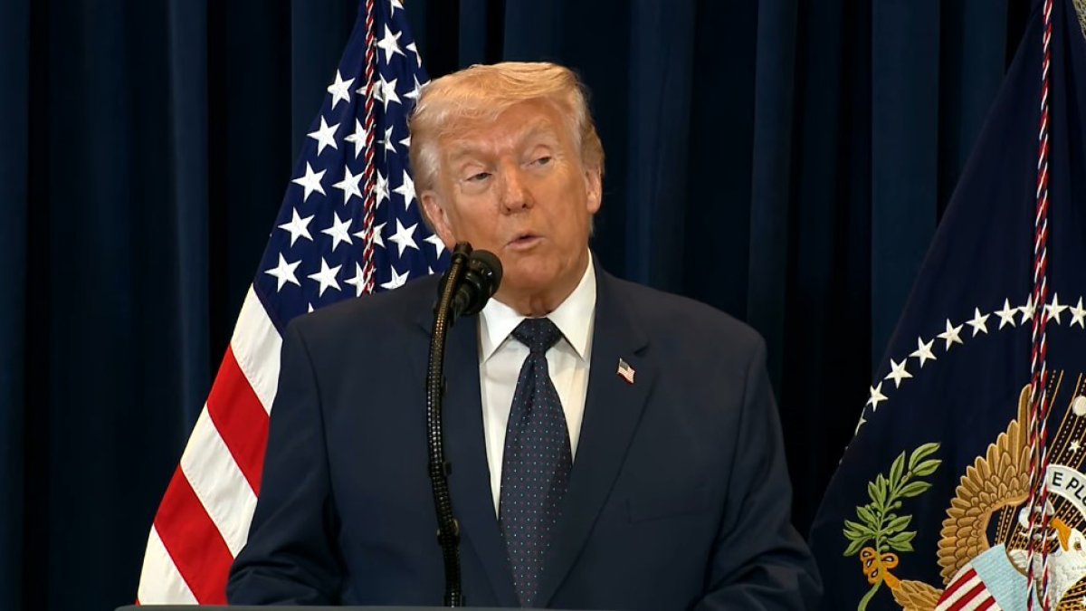 Donald Trump, presidente de Estados Unidos.