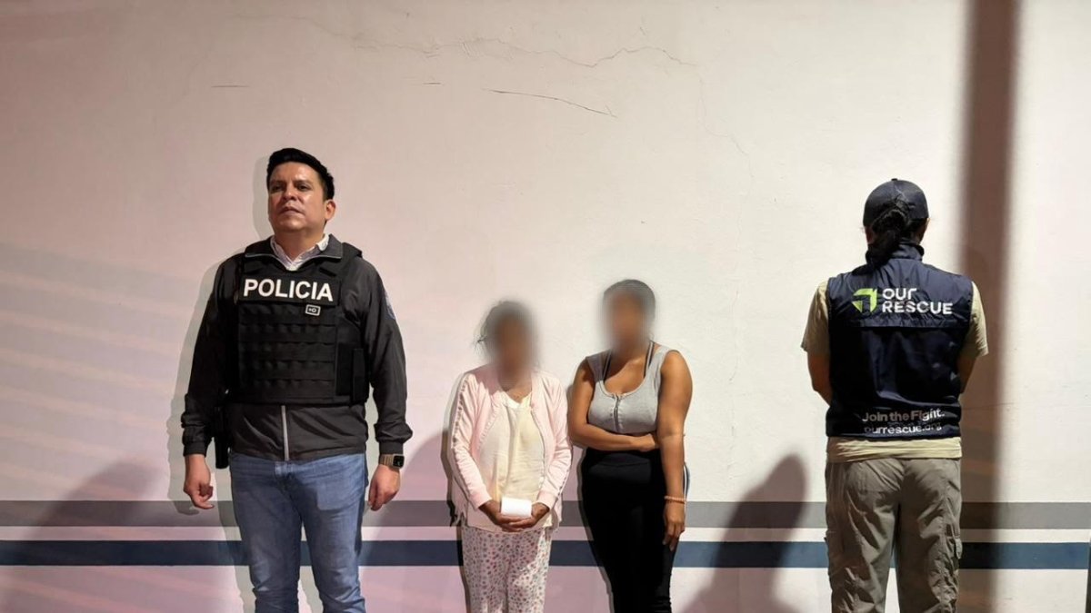 Dos mujeres fueron aprehendidas por el presunto delito de trata de personas