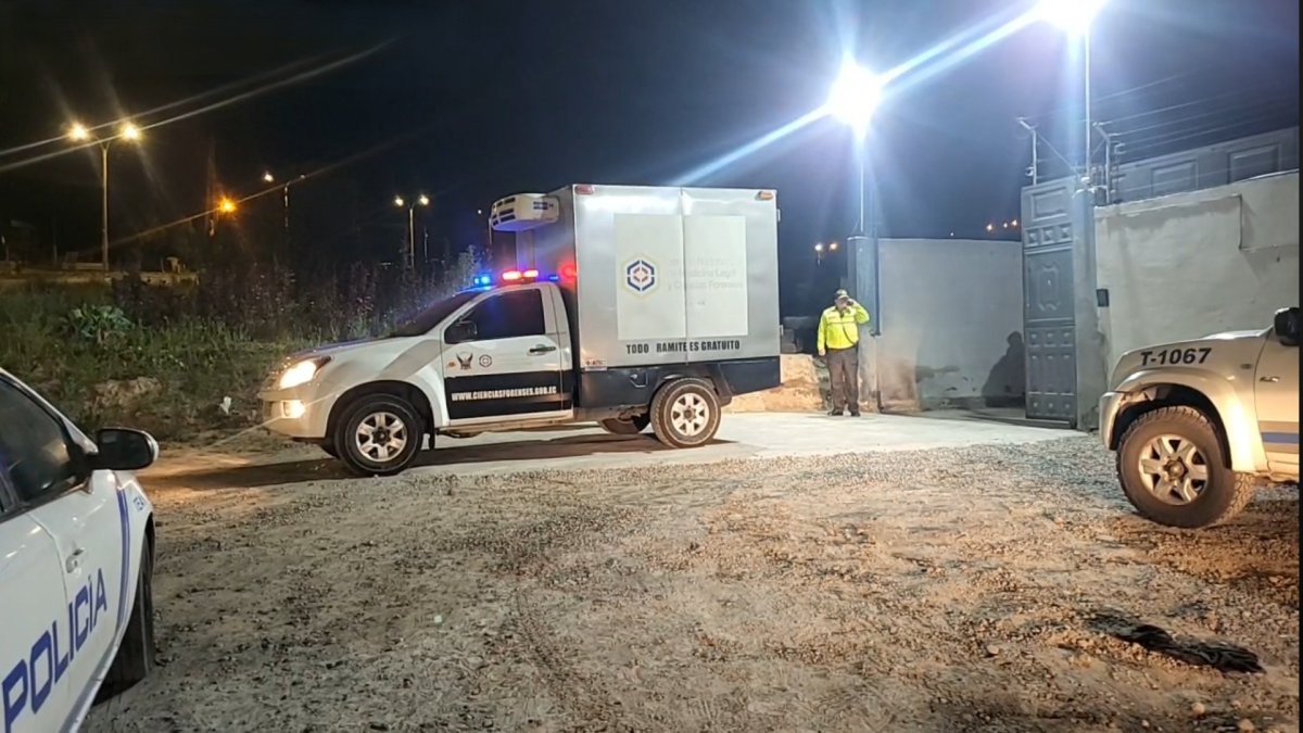 El hecho violento ocurrió en los exteriores de un centro nocturno en Huachi Grande, al sur de Ambato.