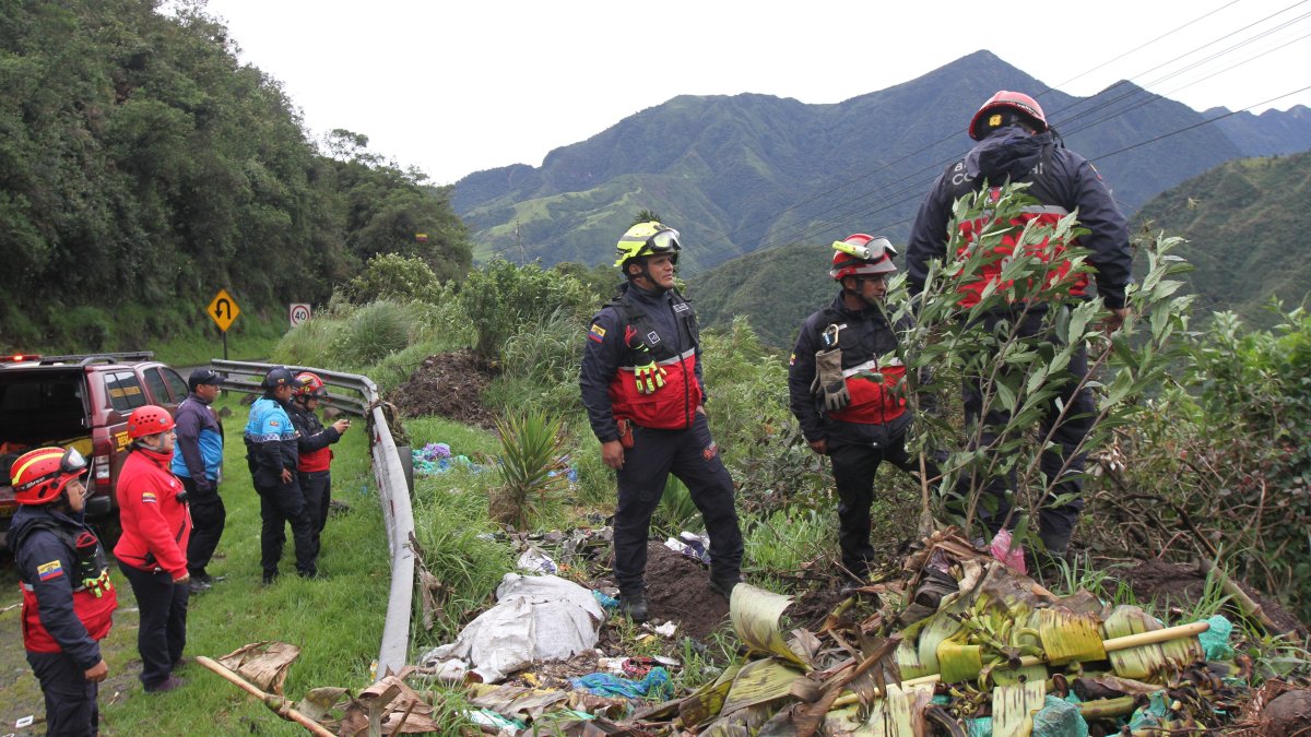 Héctor Enríquez fue hallado en una quebrada de la vía Alóag Santo Domingo.