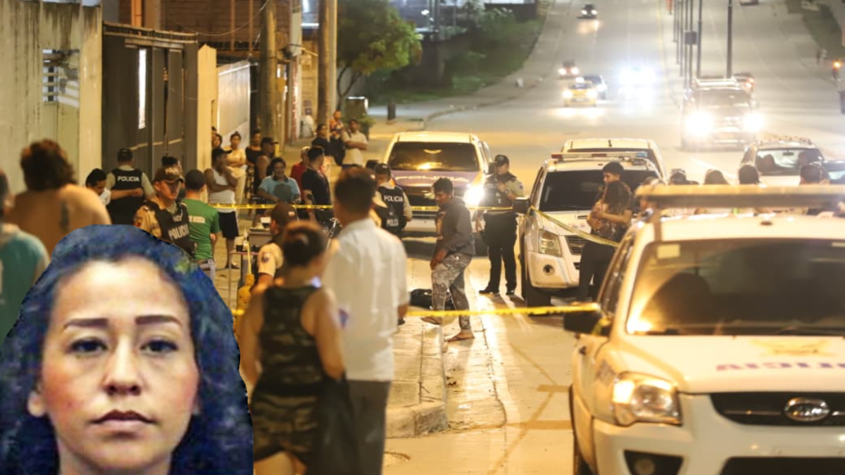 En este lugar ocurrió el ataque. Policía acordonó la zona.