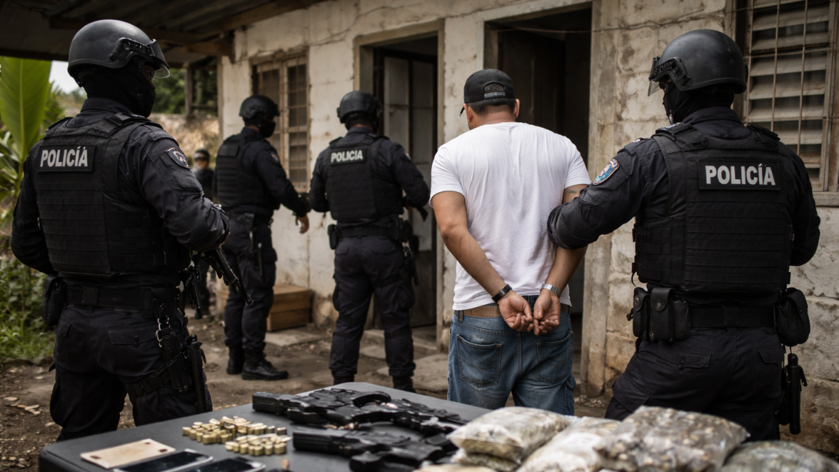 Alias Abel: recreación mediante IA de un operativo en que hubo evidencia incautada.