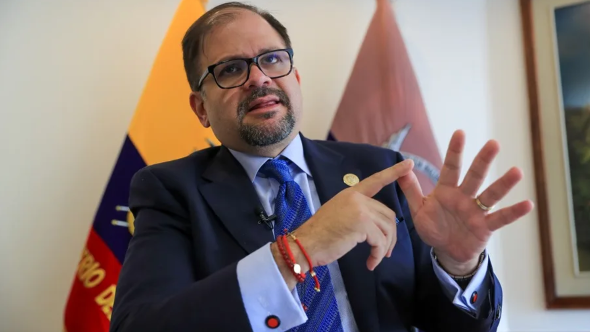 El ministro del Interior de Ecuador cree que la liberación del cabecilla criminal ‘Willy’ amenaza la seguridad de España