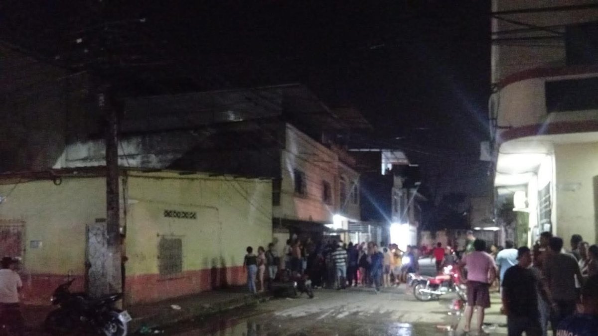 Uno de los ataques fue en el centro de Ventanas, Los Ríos.