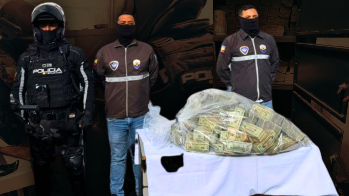 La Policía señaló que encontró el dinero en el marco de una investigación antidrogas.