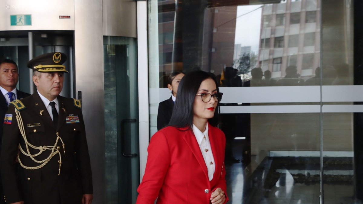 Viviana Veloz, asambleísta de la bancada del correísmo.