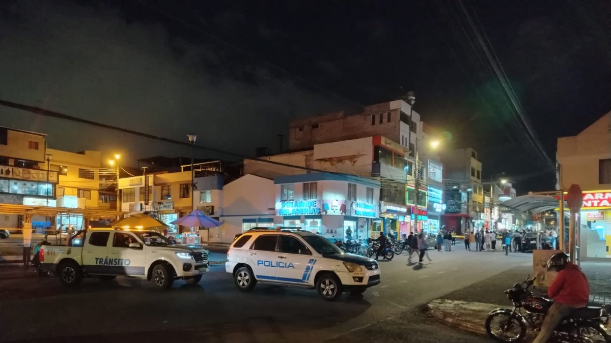 El hecho se registró cerca de un callejón de la calle Galo Plaza Lasso, en Carapungo.