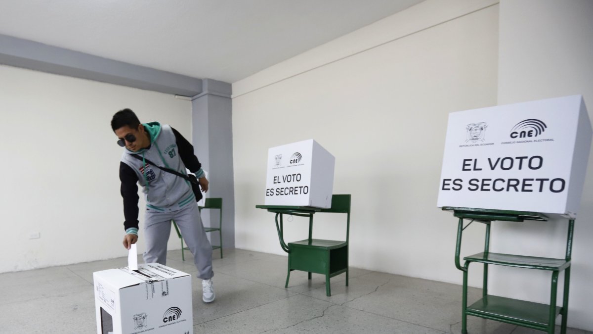 Ecuador irá a las urnas el 29 de noviembre de 2026.