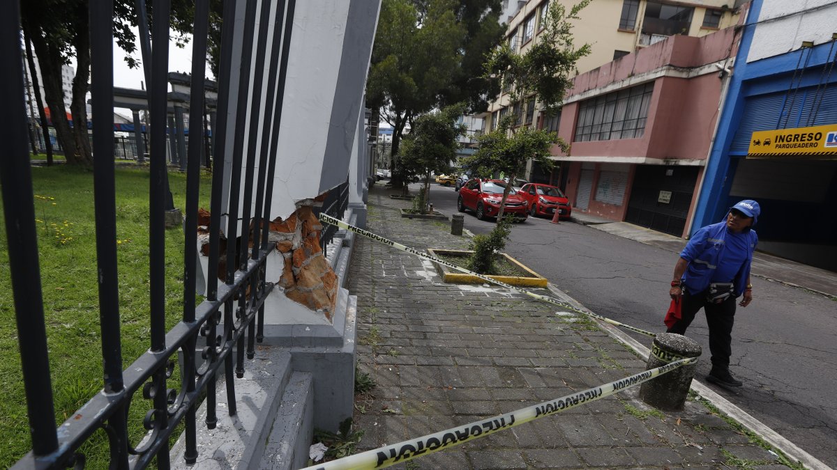 El daño se habría registrado hace un mes, pero no ha habido reparación.