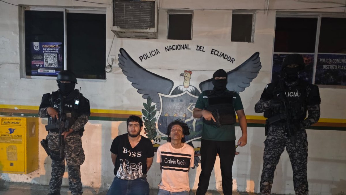 Los dos sujetos se encuentran implicados en el delito.