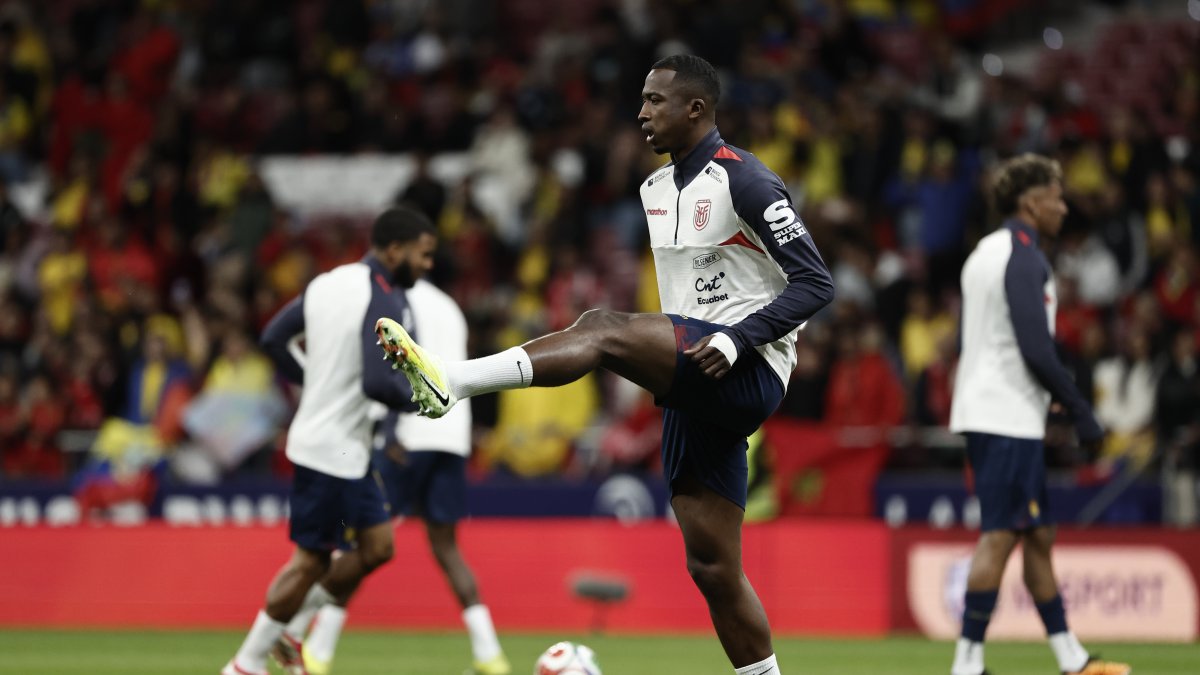 El defensa de Ecuador, Willian Pacho, figura de la Tricolor.