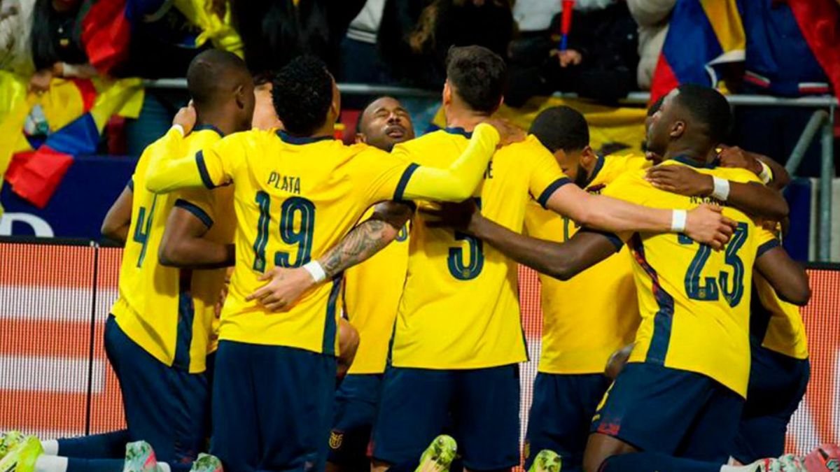 Ecuador empató 1-1 con Marruecos en Madrid por Fceha FIFA.
