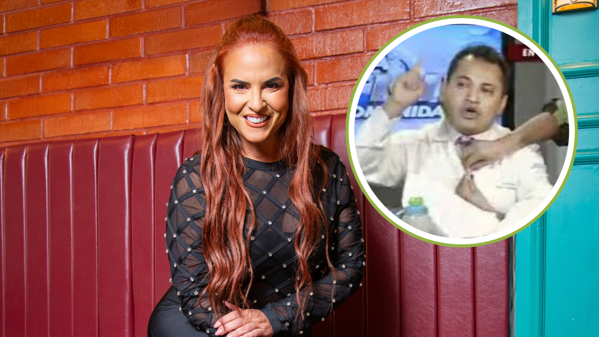 Carla Sala tuvo una discusión en vivo con el Dr. Tito Tomalá en 2011.