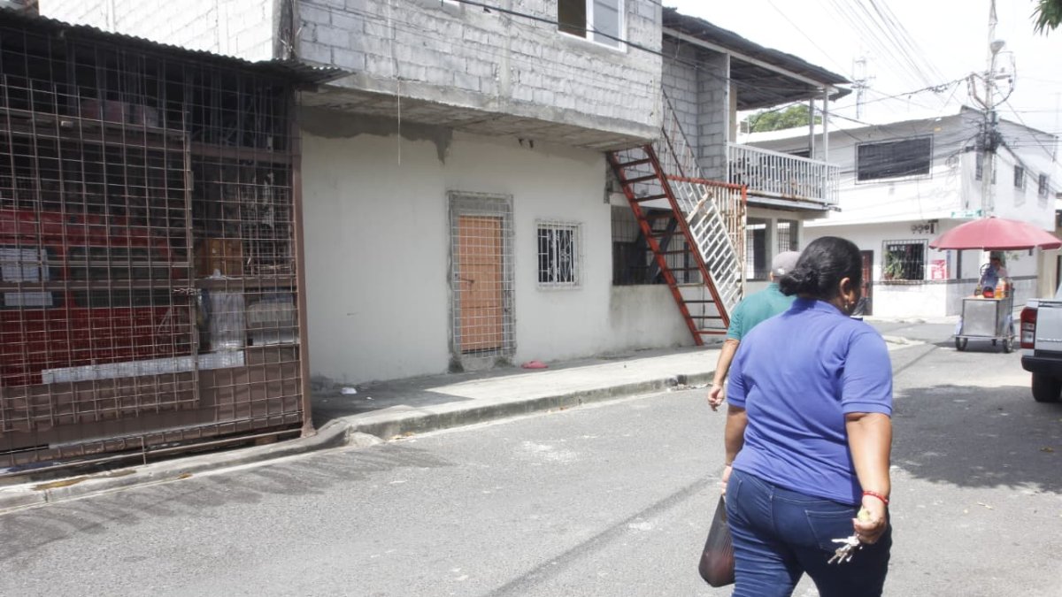 Lugar del ataque armado en la cooperativa Esmeraldas Chiquita, sur de Guayaquil.