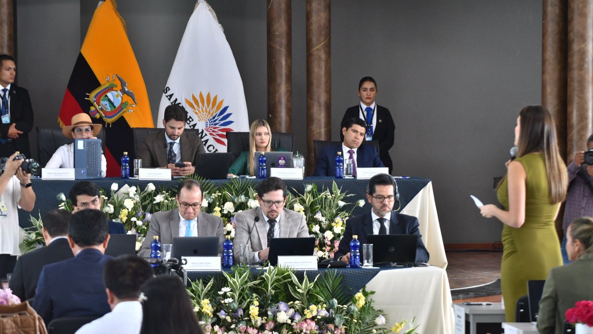 La Asamblea Nacional sesiona en Machala desde este lunes 30 de marzo, para tratar el tema de la ley de viviendas de interés social.