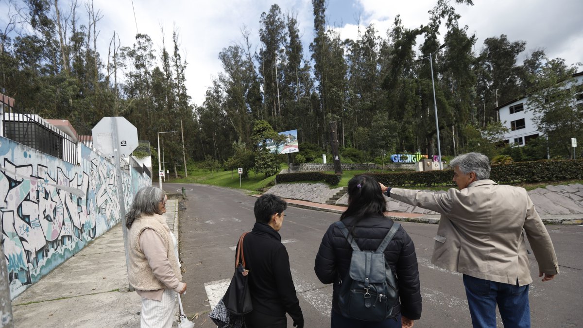 La entrada al parque Metropolitano es una zona conflictiva y de frecuentes robos.