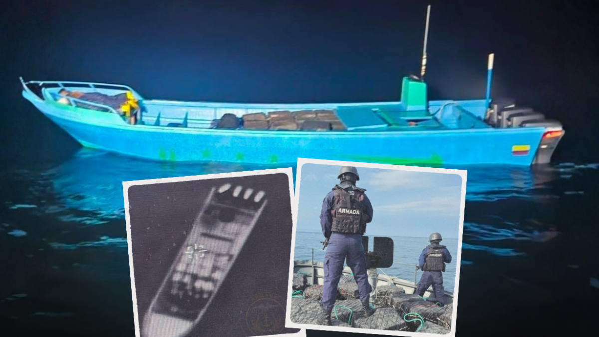 Los uniformados retuvieron la embarcación, al igual que las sustancias.