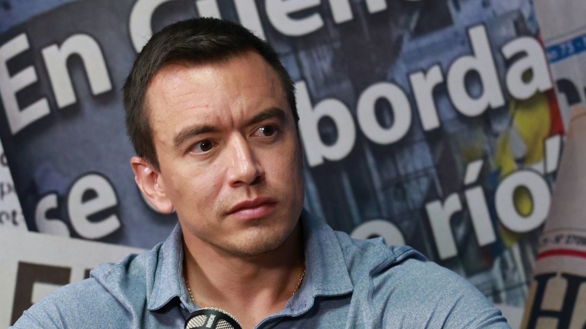 Daniel Noboa, en una foto de abril de 2026.