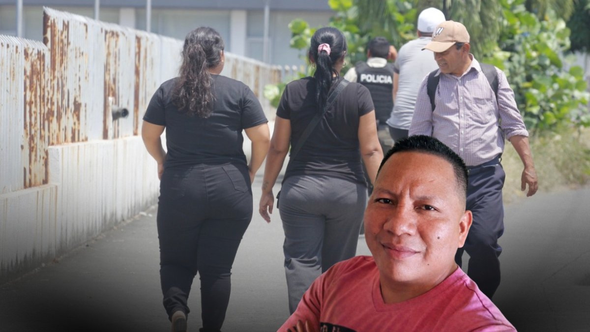 Familiares de Manuel Cuvi llegaron a Guayaquil para retirar su cuerpo.