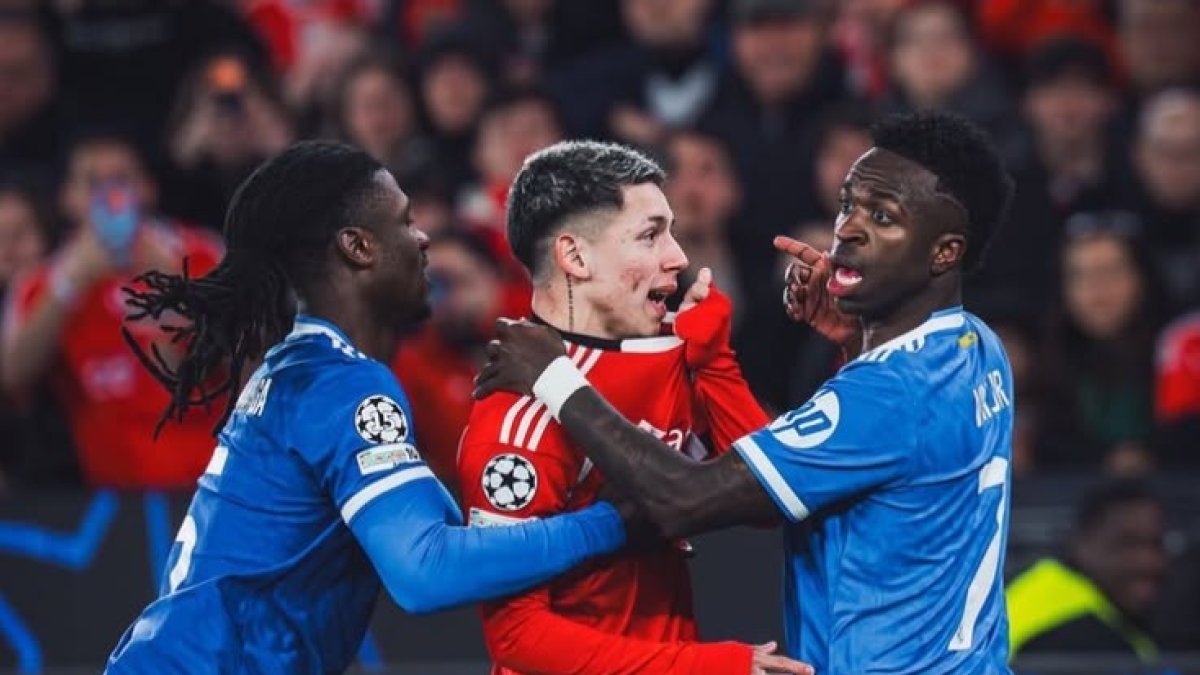 Prestianni niega insulto racista a Vinícius y cuestiona a la UEFA: 