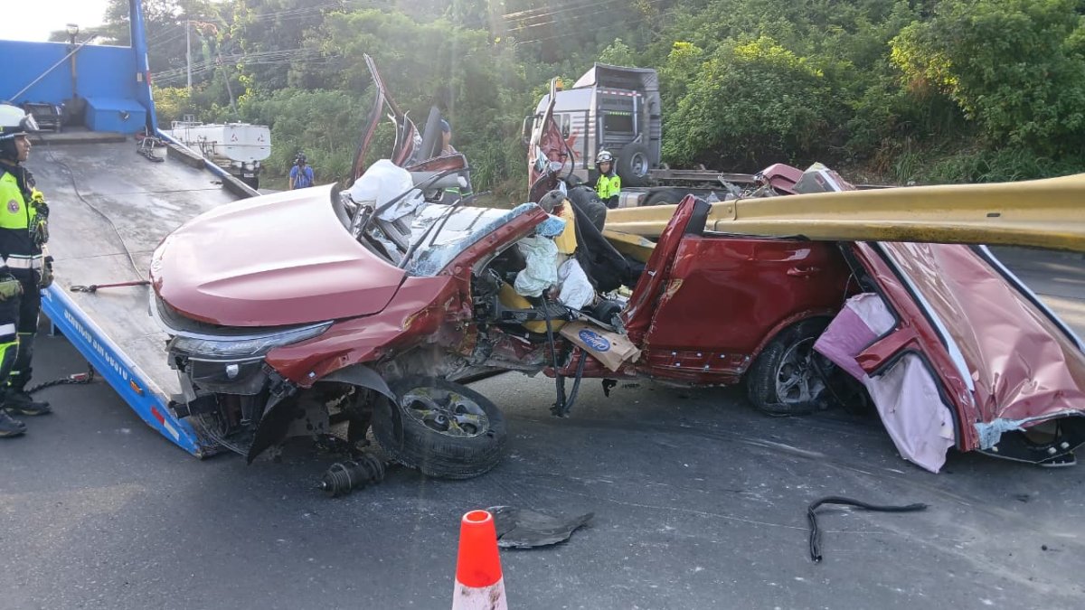 El percance se registró la madrugada de este 1 de abril.