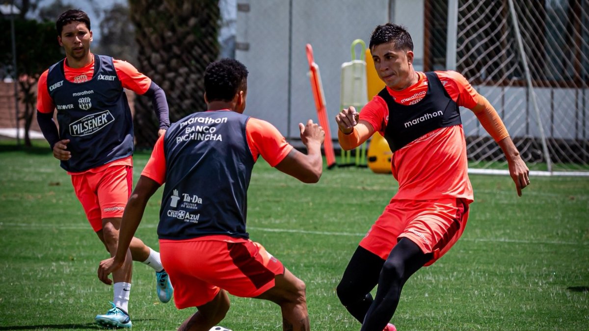 Barcelona prepara el partido ante Liga de Quito el viernes 3 de abril.