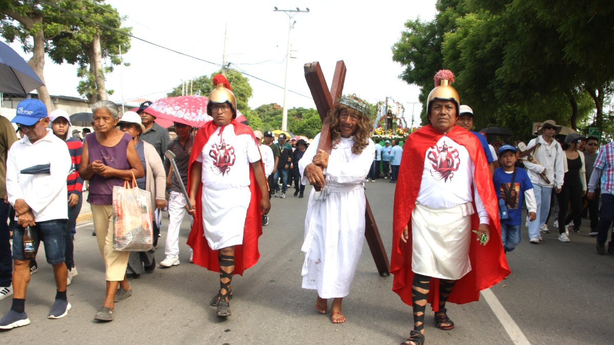 Luis Prudente Rodríguez, se ha convertido en el Cristo Peninsular durante 25 años