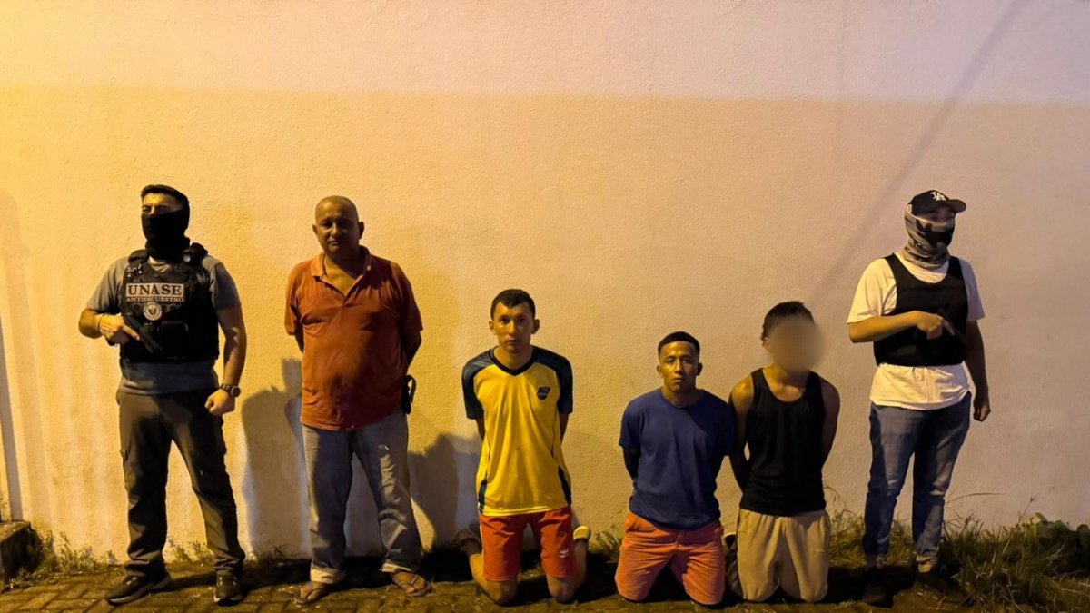 Estos son los cuatro sospechosos de secuestro en Los Ríos.