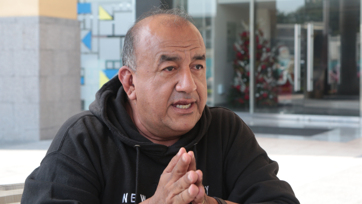 José Delgado es un reportero muy popular en Ecuador.