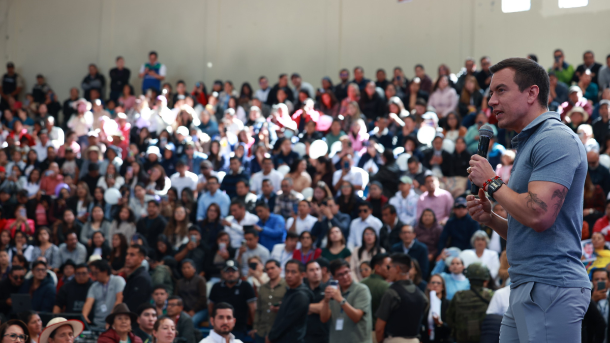 Daniel Noboa, presidente de Ecuador, decretó feriado ampliado por el 1 de mayo.