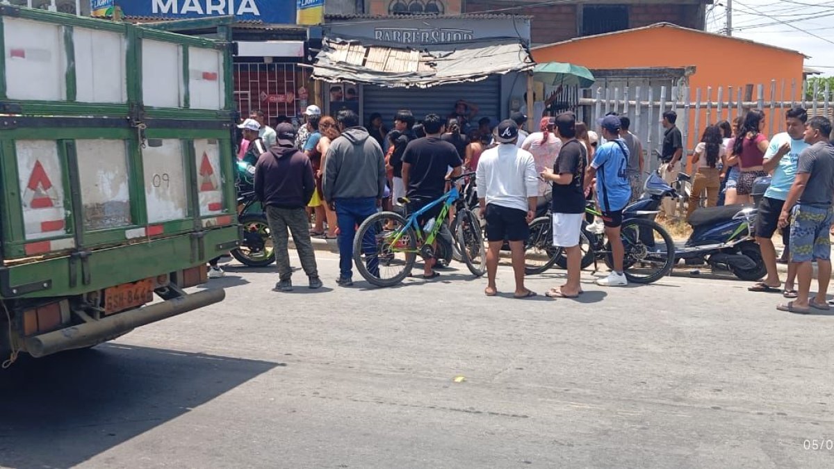 Alarma en la comuna Monteverde de Santa Elena por el hecho violento registrado la tarde de este domingo