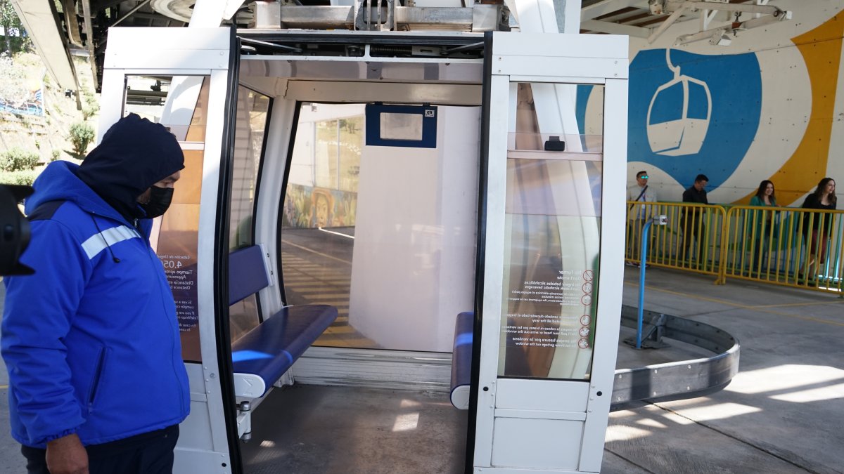 El Teleférico se encuentra en el sector de la Comuna de Quito.