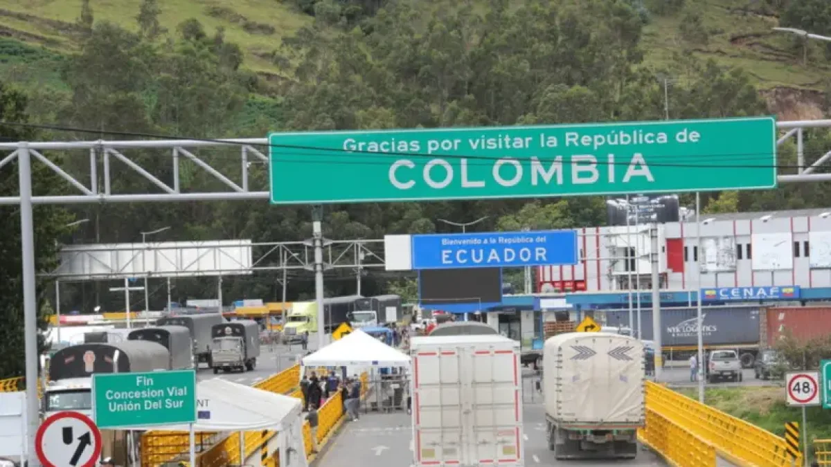 El secretario de Estado detalló que las exportaciones ecuatorianas hacia Colombia alcanzaron los $187,7 millones