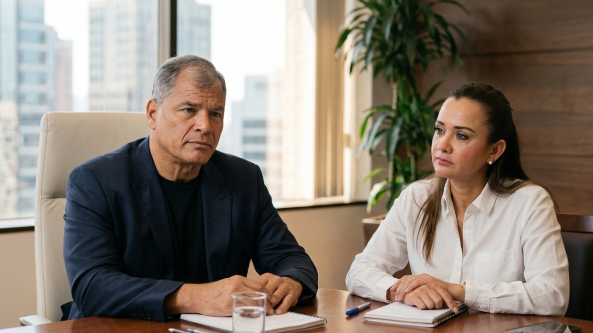 Rafael Correa sobre renuncia de Marcela Aguiñaga: “No le creo”