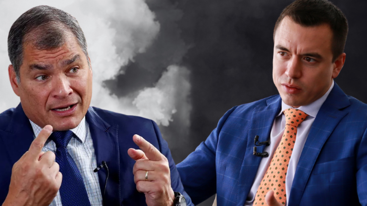 Rafael Correa reaccionó ante los comentarios de Daniel Noboa en X por la situación de Jorge Glas.