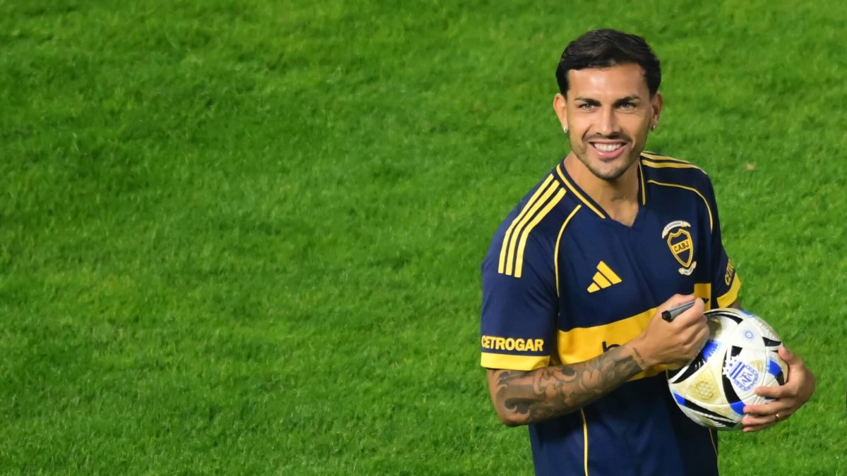 Leandro Paredes jugador de  Boca Juniors.