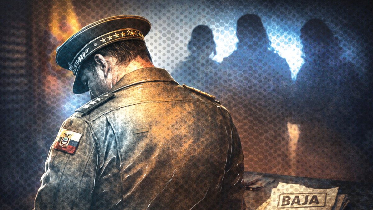 El teniente coronel estuvo en el área administrativa mientras duró el proceso interno en su contra.