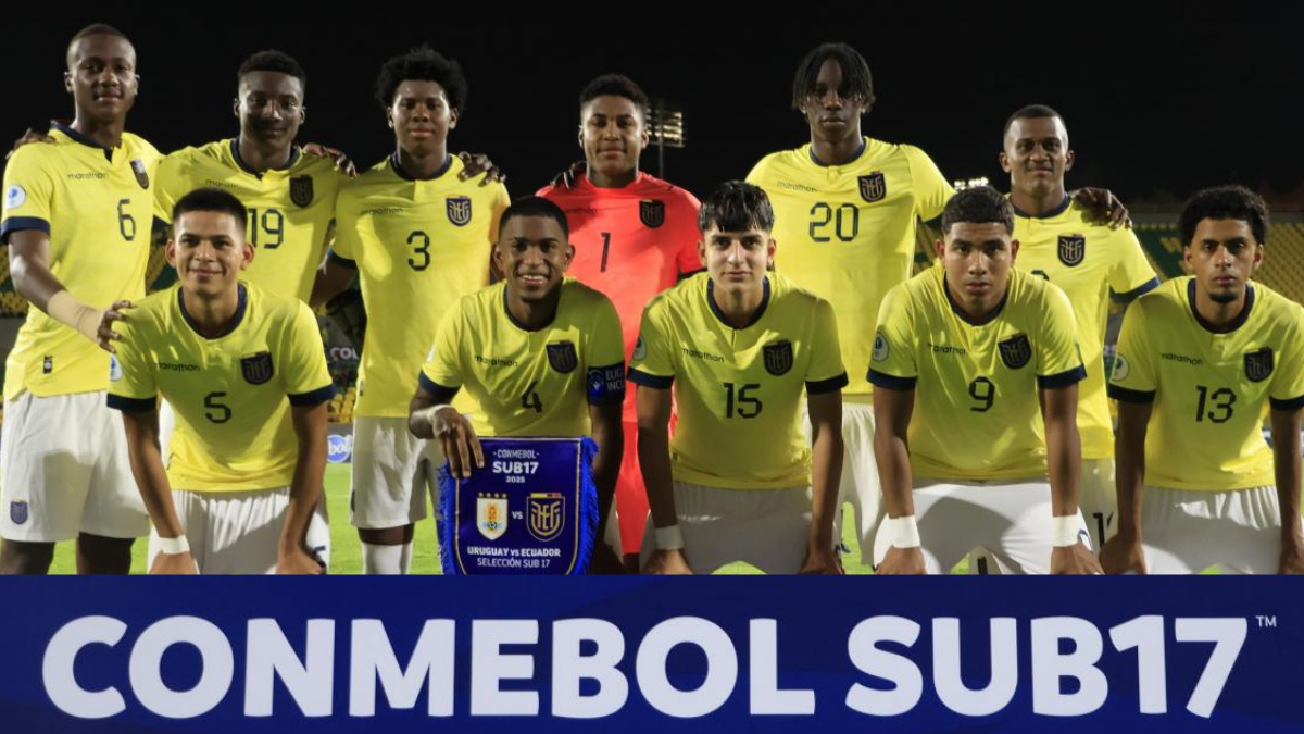 La Selección de Ecuador Sub-17 podría clasificar al Mundial sin jugar, a la espera de resultados clave en el Sudamericano