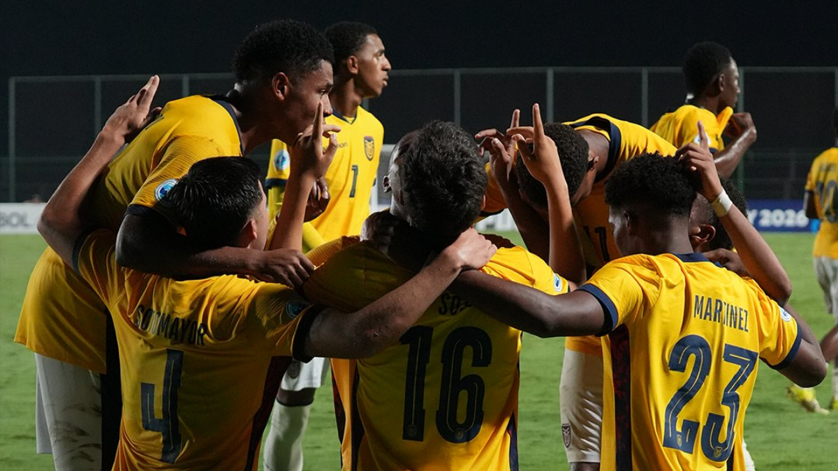 Ecuador sub-17 ya clasificó al Mundial de Catar 2026.
