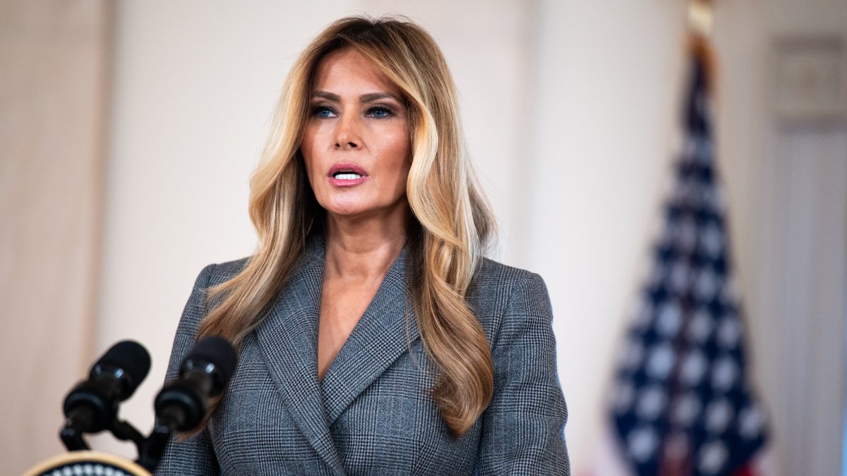 Melania Trump, primera dama de Estados Unidos.