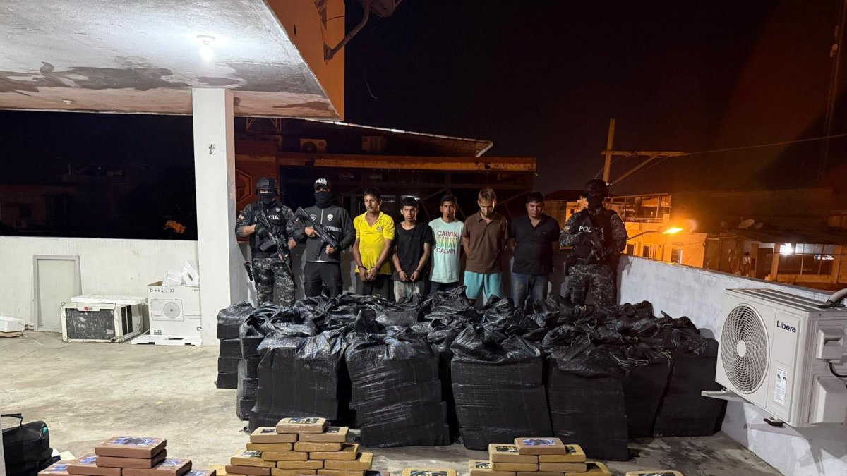 Cinco personas fueron detenidas durante la operación Malaquita II.