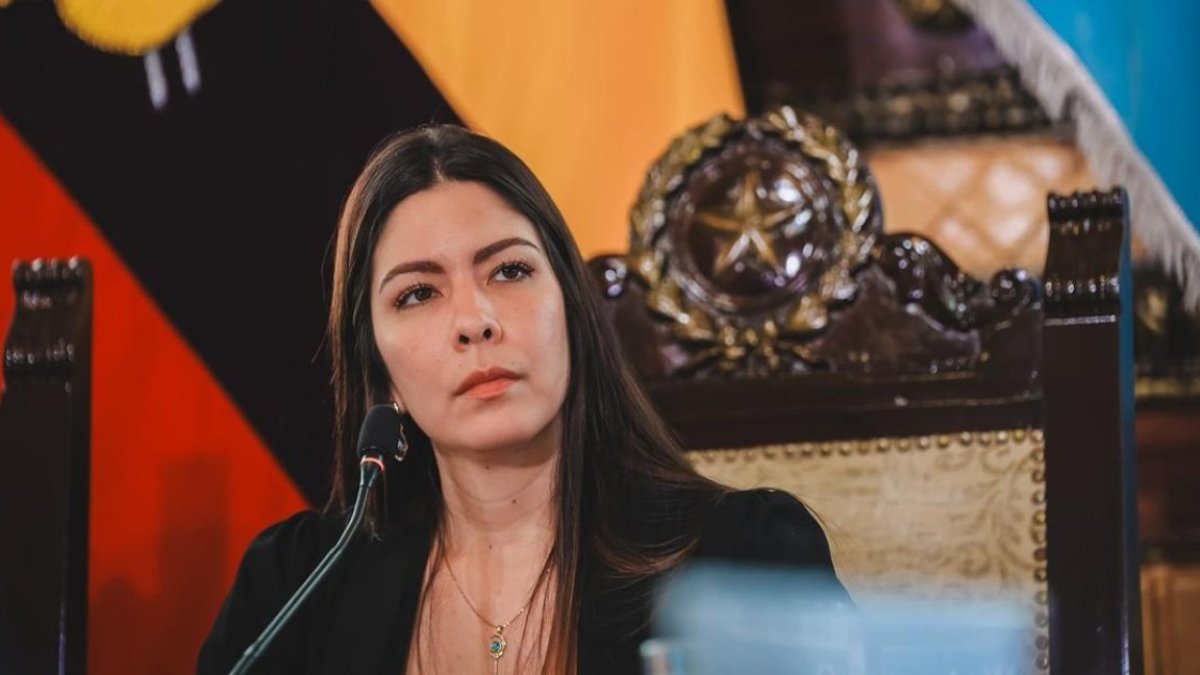La alcaldesa subrogante de Guayaquil, Tatiana Coronel.