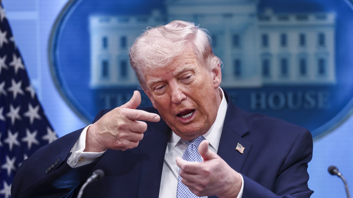 Donald Trump, presidente de Estados Unidos.