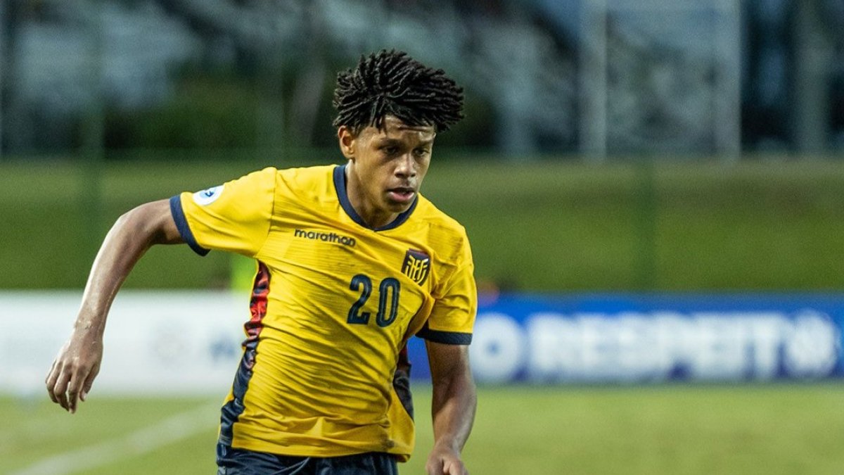 Fragozo, jugador de Emelec, es una de las figuras de Ecuador en el Sudamericano Sub-17.