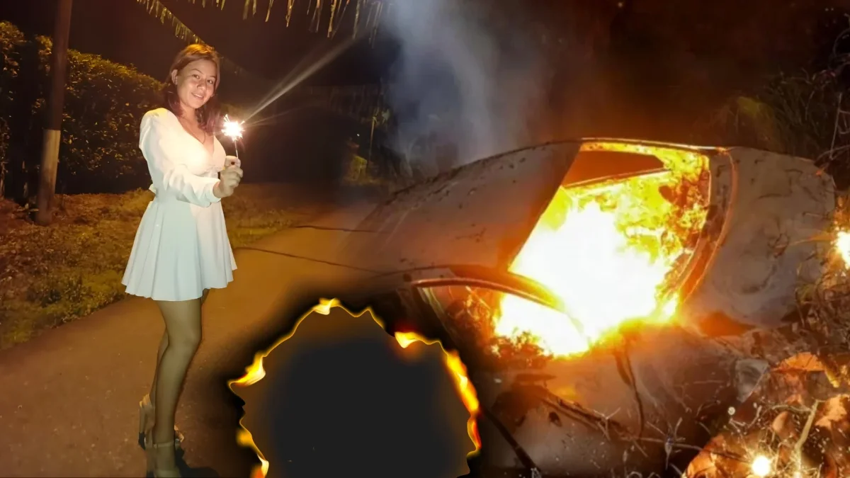 Como Nancy Jaqueline Cruz Cedeño, de 20 años, fue identificado unos restos encontrados en un carro incendiado.