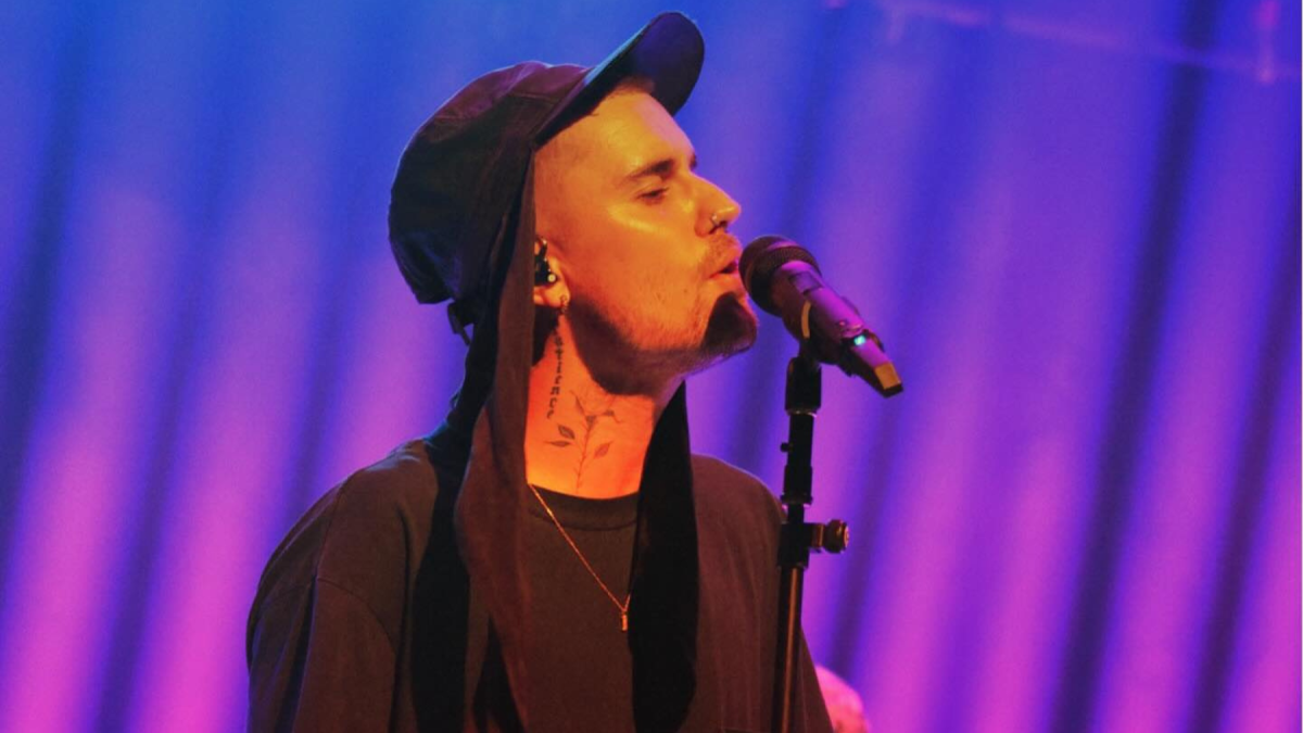 Justin Bieber se presentó en Coachella este 11 de abril.