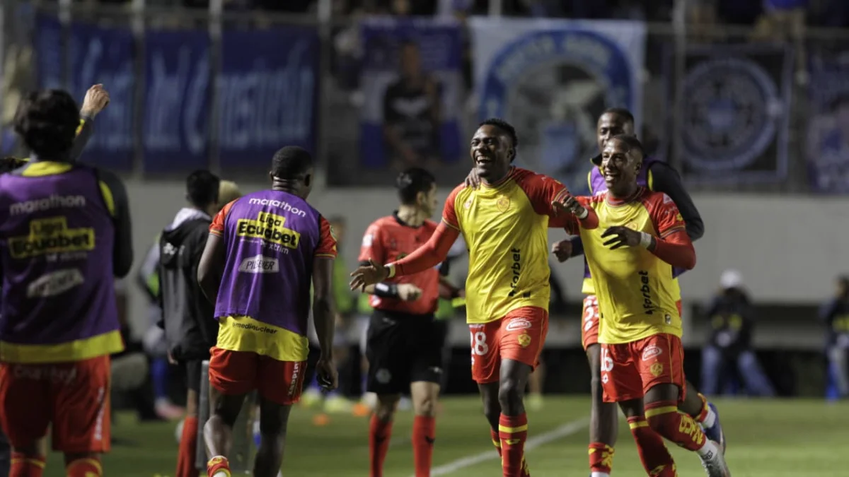 Aucas venció 2-0 a Emelec en la fecha 8 de LigaPro 2026.